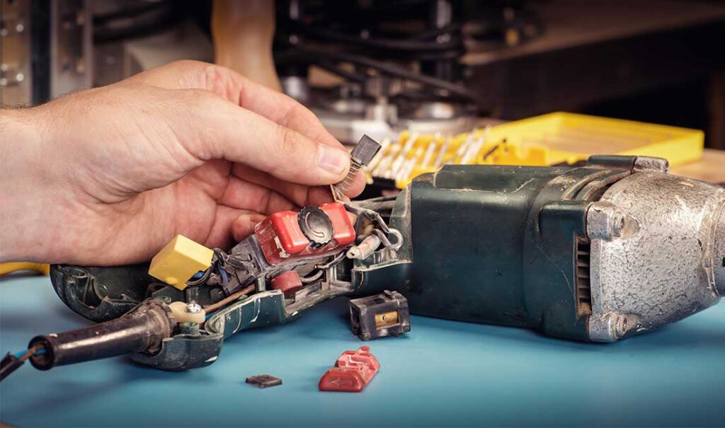 Affordable equipment repair Scotland – technician at work